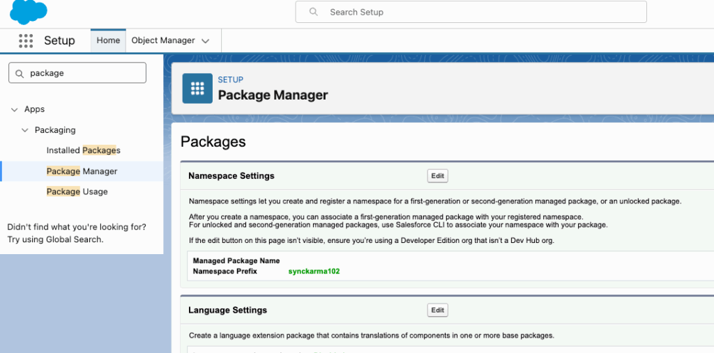 package manager