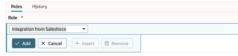add integration role to user